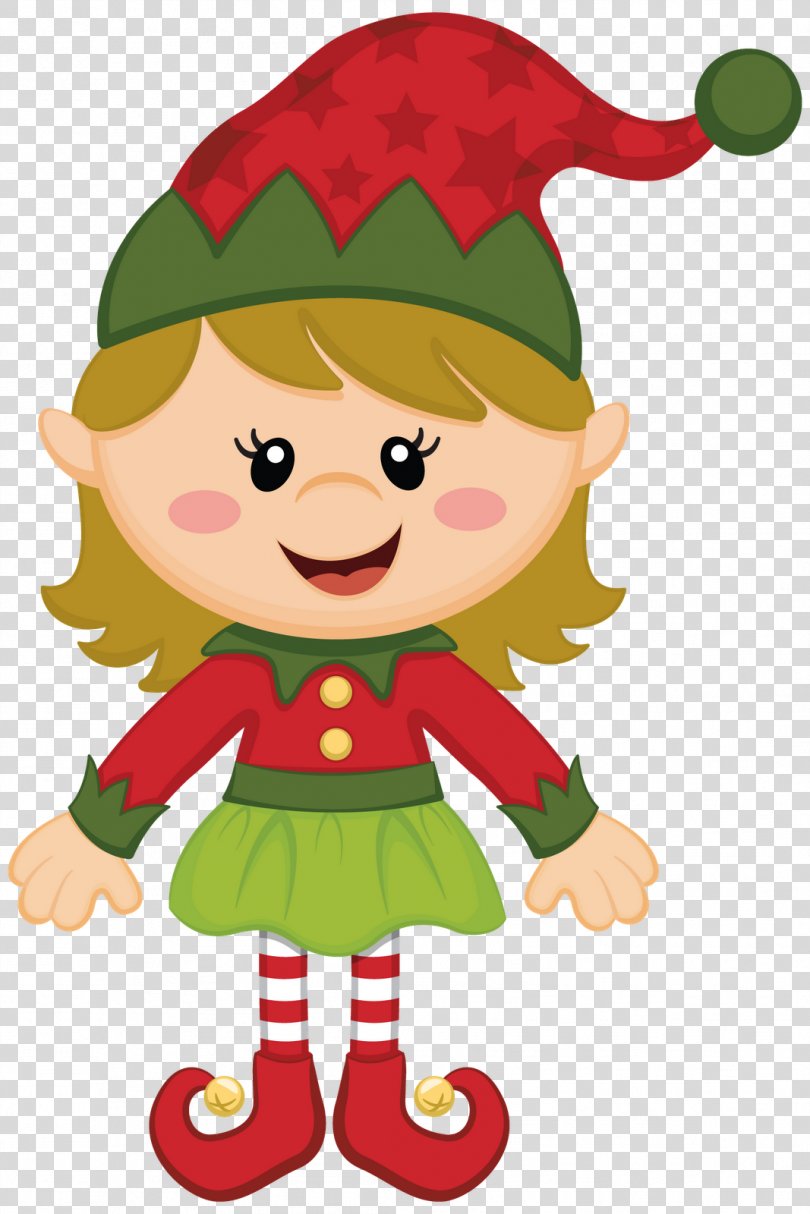 Christmas Tree Santa Claus Christmas Elf Clip Art, Christmas Tree PNG