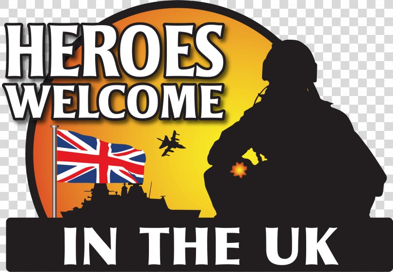 Logo United Kingdom Heroes Welcome UK British Armed Forces Organization