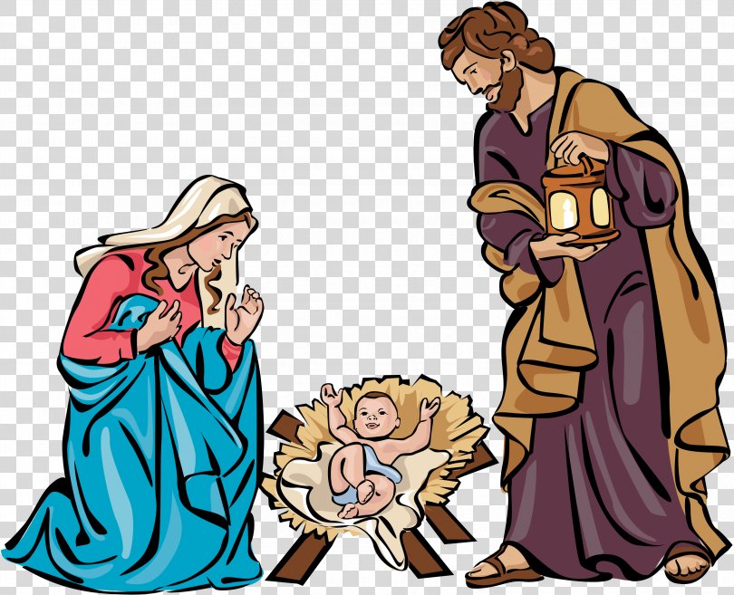 Nativity Scene Nativity Of Jesus Christmas Free Content Clip Art, Christmas Creche Cliparts PNG