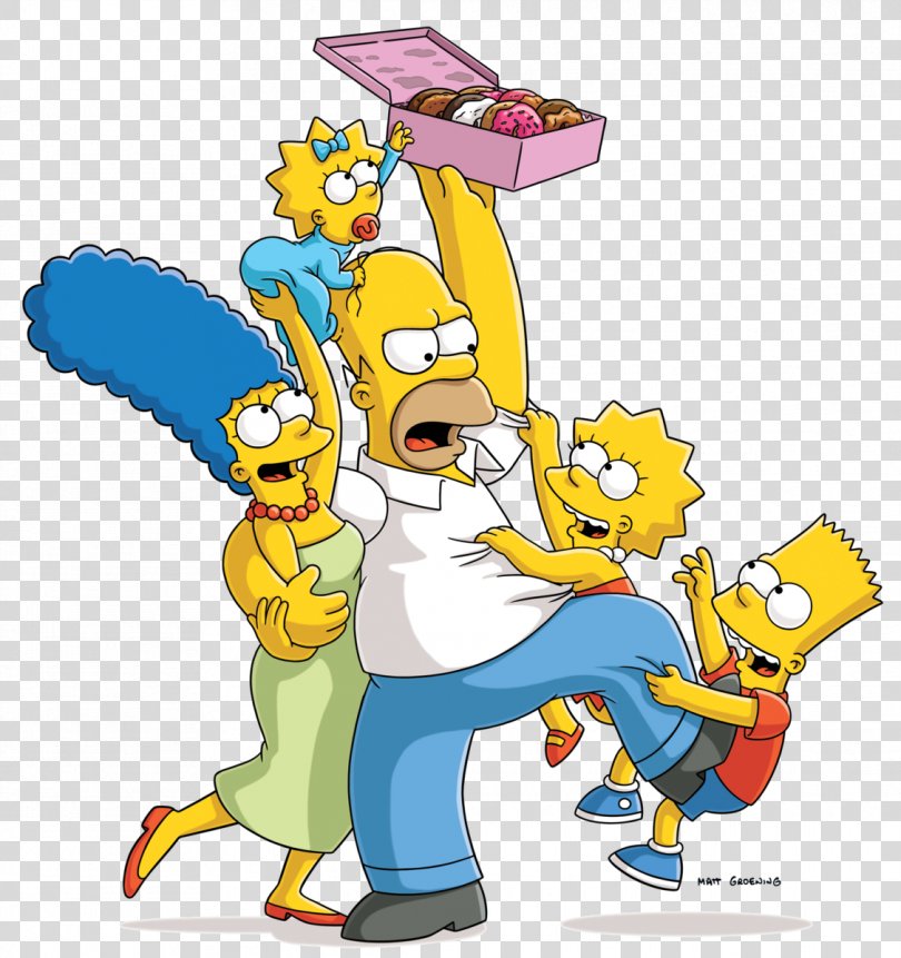 Homer Simpson Lisa Simpson Bart Simpson Marge Simpson Simpson Family, Simpsons PNG