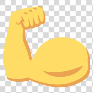 Emoji Domain Biceps Muscle Arm, Emoji PNG