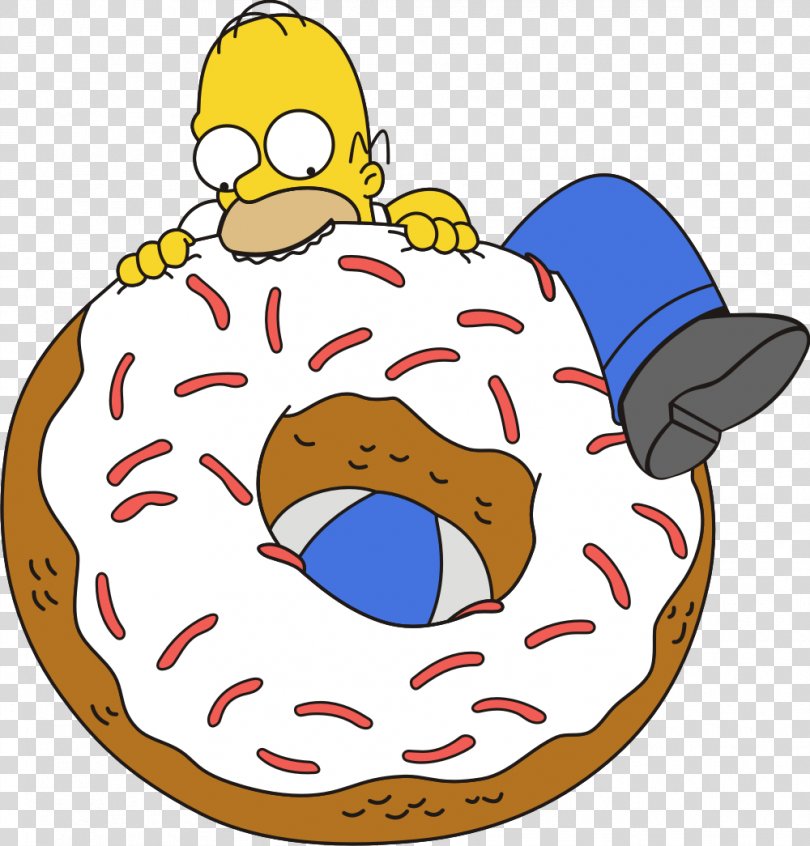 Homer Simpson Doughnut The Simpsons Game Maggie Simpson Bart Simpson, Homer Simpson PNG