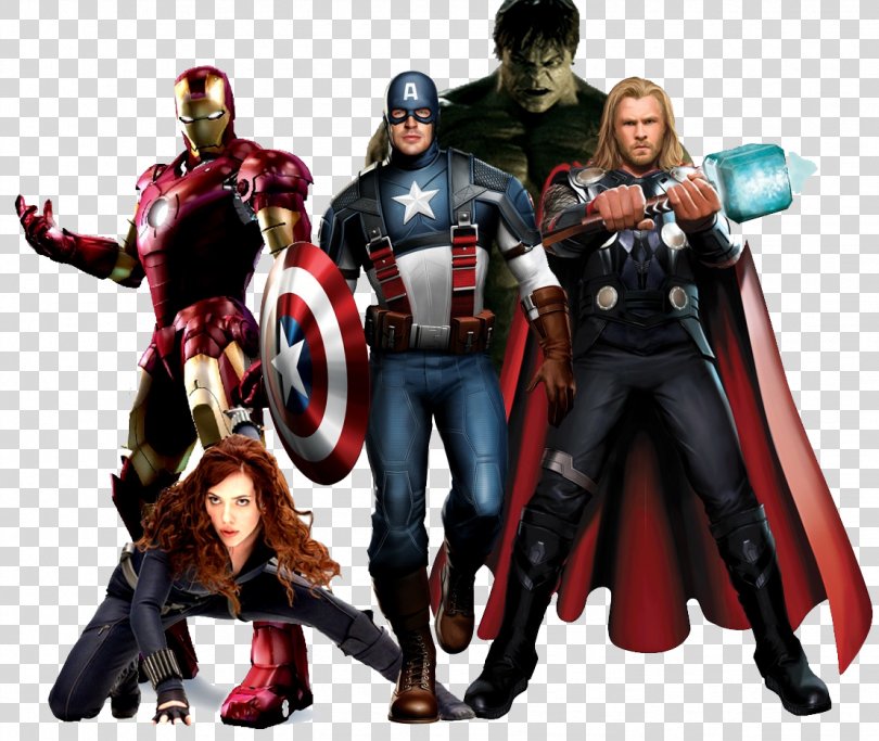 Hulk Nick Fury Thor Black Widow Clint Barton, Avengers Image PNG