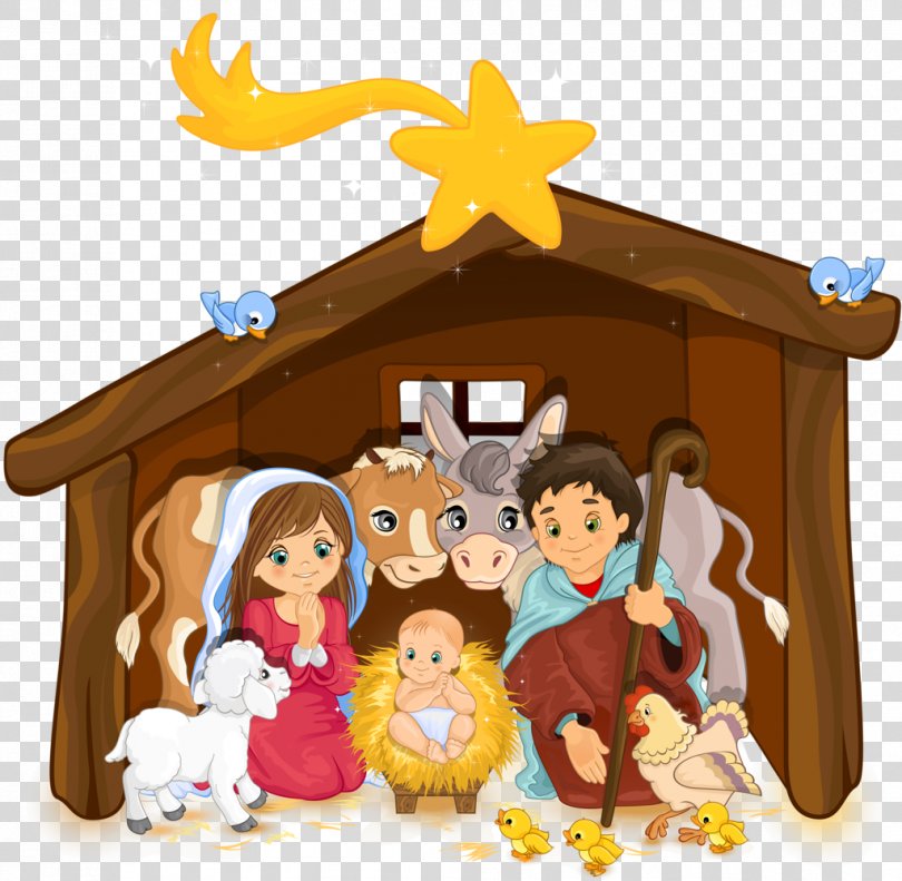 Holy Family Nativity Scene Christmas Nativity Of Jesus Clip Art, Nativity Vector PNG