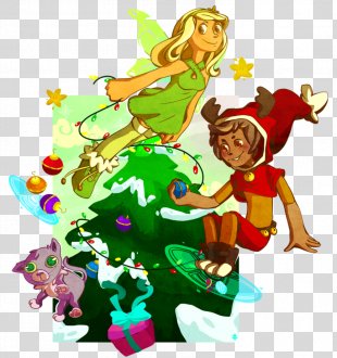 Christmas Tree Clip Art Illustration Christmas Day Cartoon, Christmas