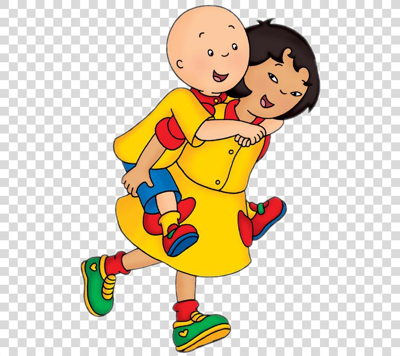 Image Caillou Misses Sarah Caillou And Gilbert PBS Kids, Friends PNG