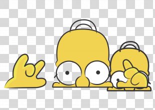 Homer Simpson Bart Simpson Donuts, Simpsons PNG