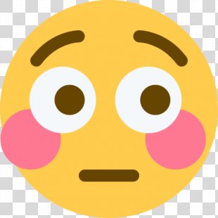 Emoji Emoticon Blushing Smiley Text Messaging, Emoji PNG