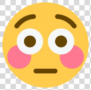 Emoji Emoticon Blushing Smiley Text Messaging, Emoji PNG