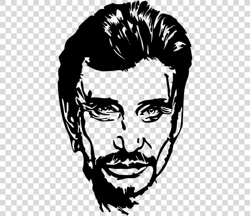 Johnny Hallyday Black And White Drawing Coloring Book Guitar, Sketch Costume 700 PNG