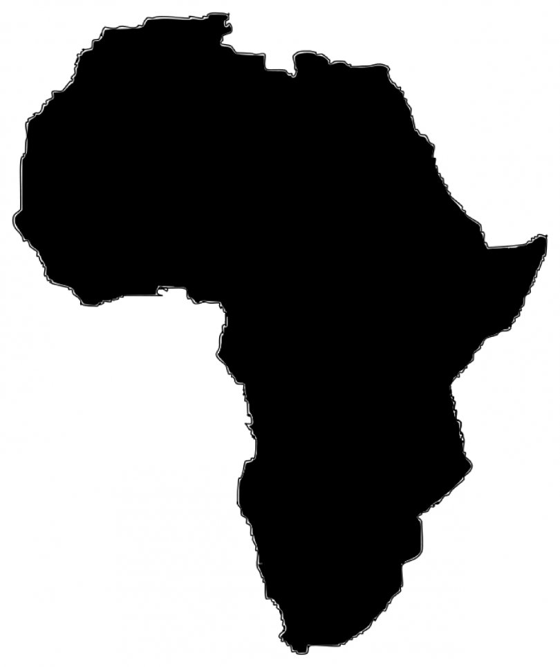 Africa Vector Map Clip Art, Africa Cliparts PNG