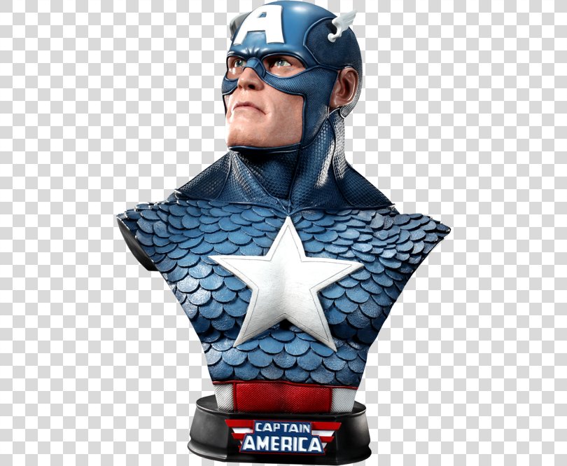 Captain America Bust United States Of America Sideshow Collectibles Action & Toy Figures, Captain America PNG
