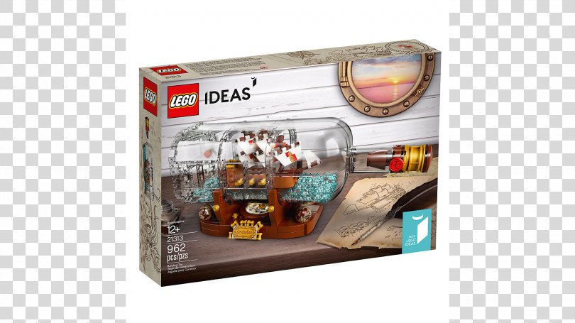 Lego Ideas Toy LEGO 21313 Ideas Ship In A Bottle Smyths, Toy PNG