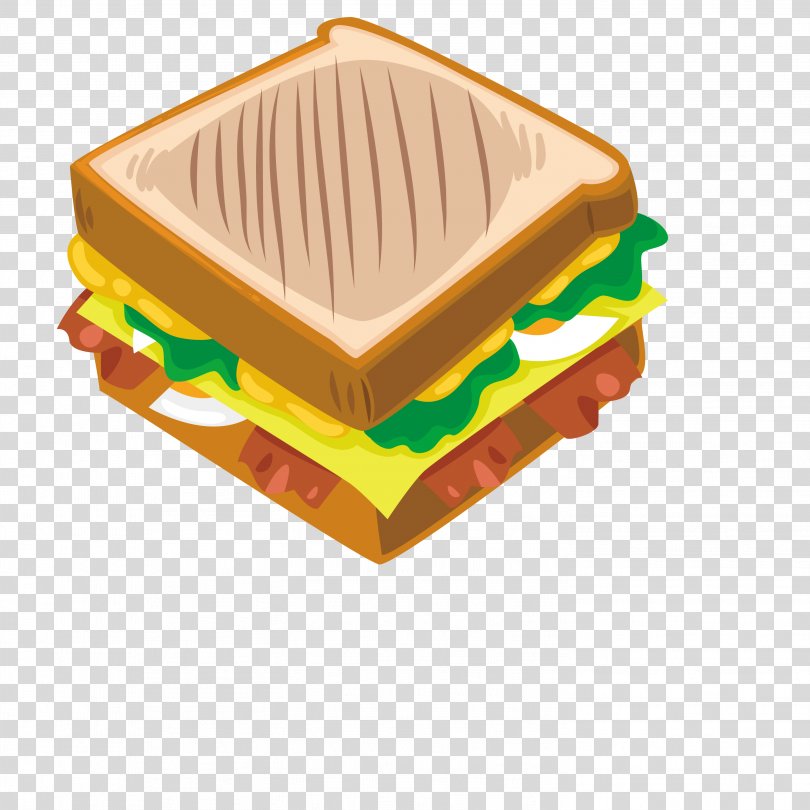 Hamburger Breakfast Fast Food Taco Clip Art, Cheese Sandwich PNG.