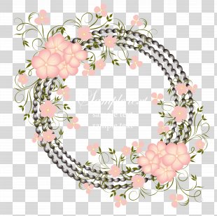 Flower Floral Design, Pink Flower Pattern Vector PNG