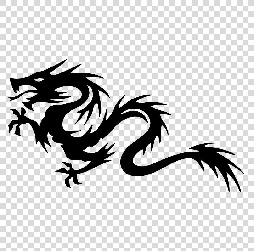 Dragon Decal Sticker Clip Art, Dragon PNG