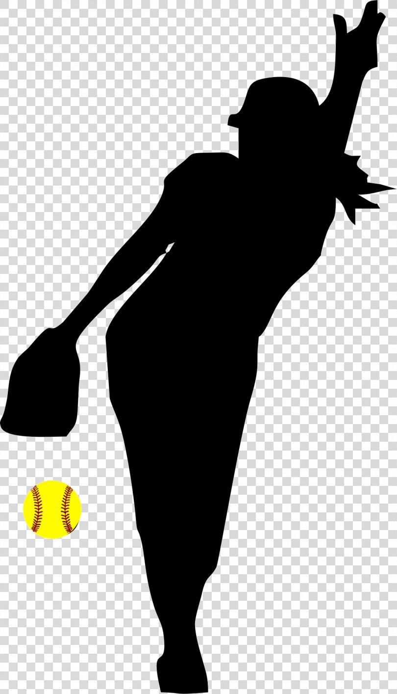 Softball: Pitching Fastpitch Softball Clip Art, Badminton Players Silhouette PNG