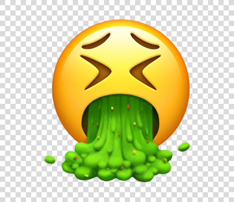 Vomit Emoji Emojipedia Vomiting Emoticon Apple Color Emoji Emoji | My ...