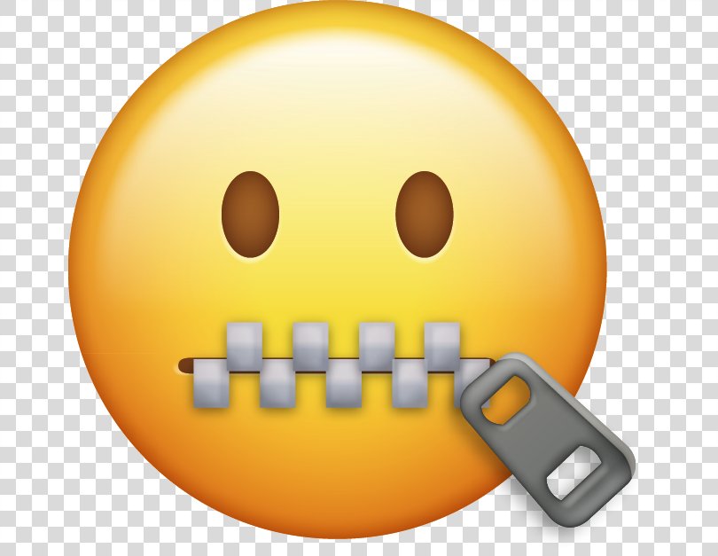 Emoji Emoticon Smiley Sticker, Zipper PNG