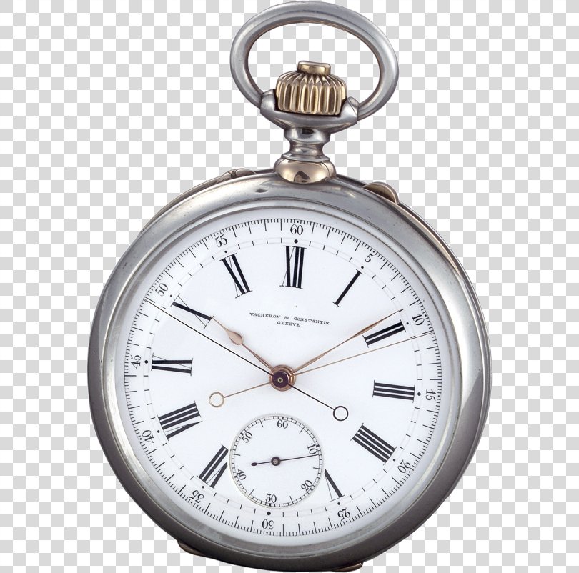 Chronograph Clock Watch Vacheron Constantin Time, Clock PNG