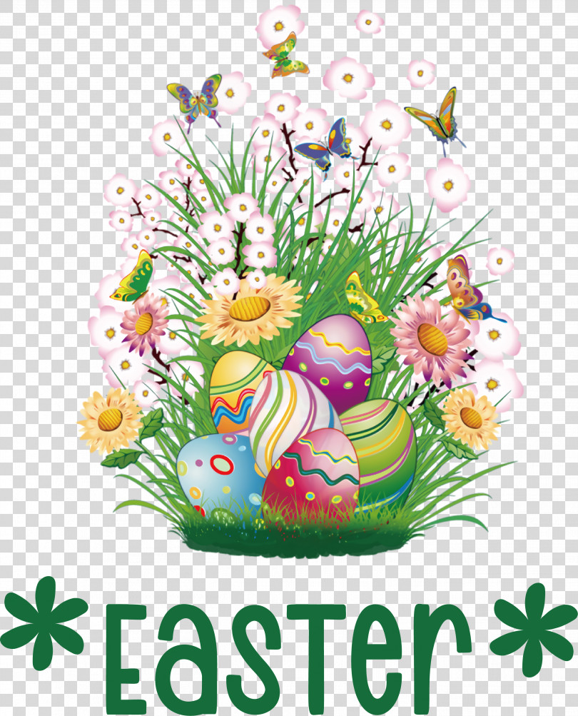 Easter Eggs Happy Easter PNG