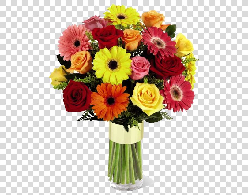 Flower Bouquet Transvaal Daisy Floristry Cut Flowers, Bouquet Of Flowers PNG
