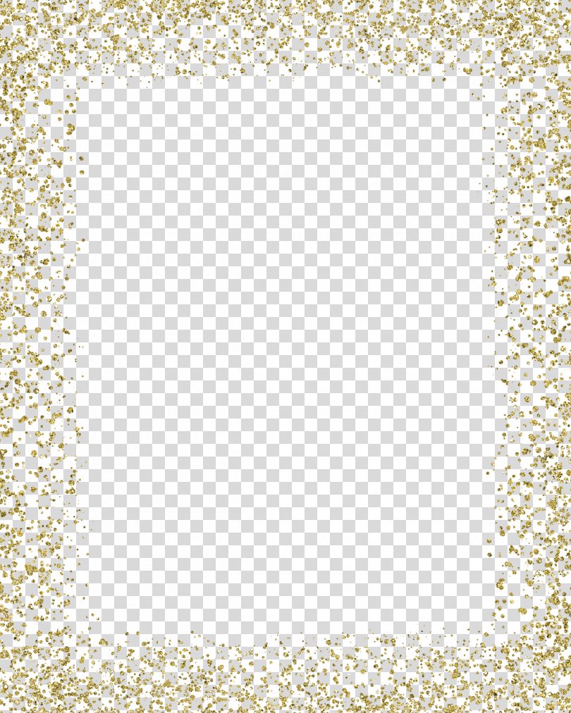 Gold Glitter Mime, Gold Color Border Png