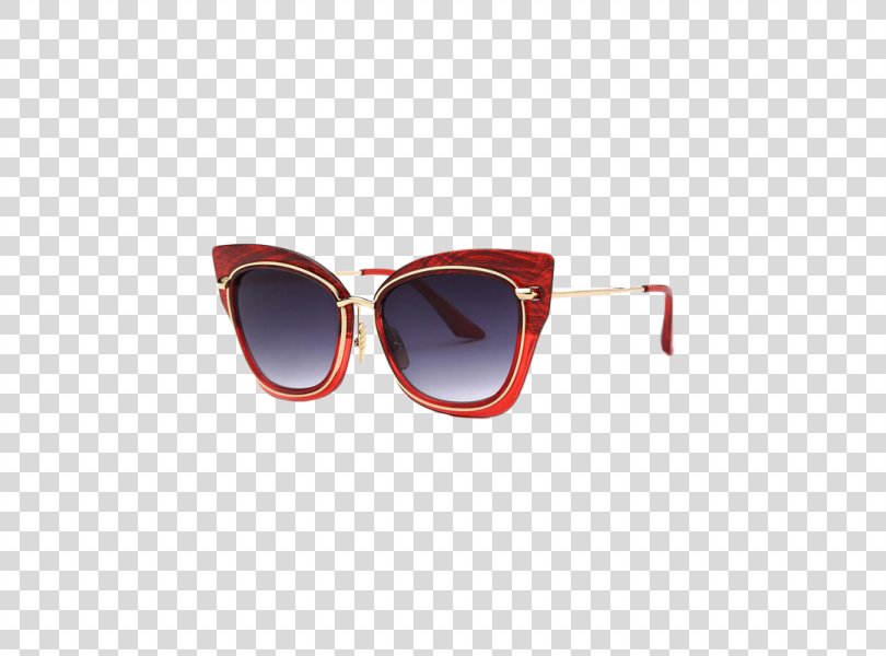 Aviator Sunglasses Goggles Oakley, Inc., Red Sunglasses PNG
