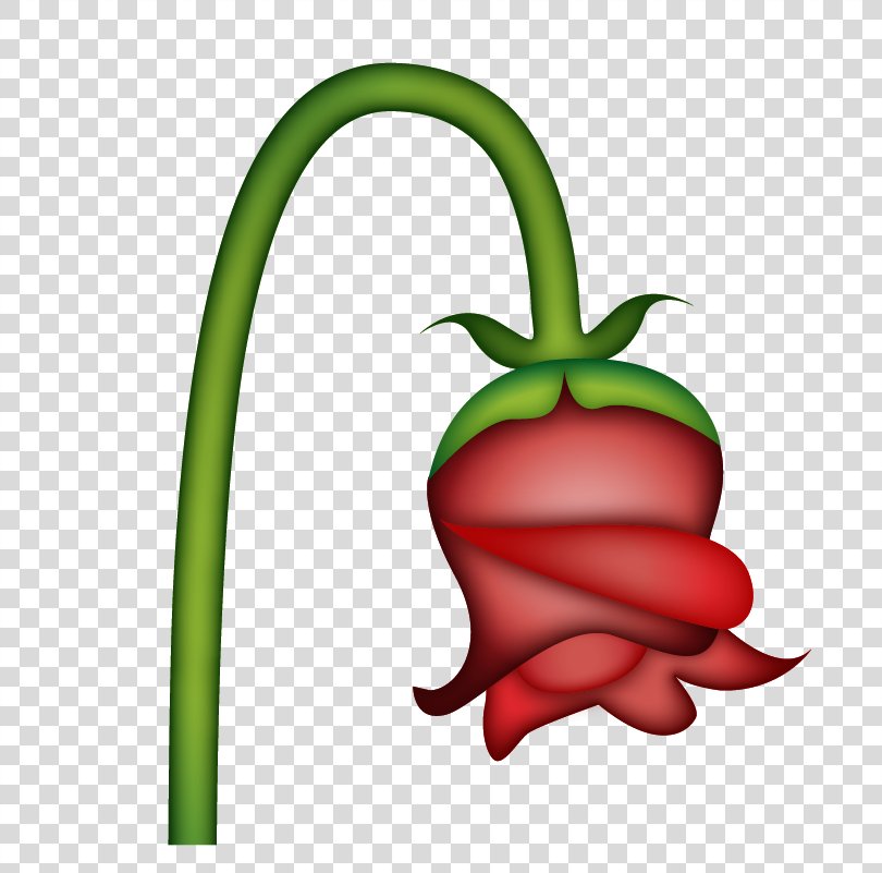 Serrano Pepper Emoji Flower Emoticon Clip Art, Emoji PNG