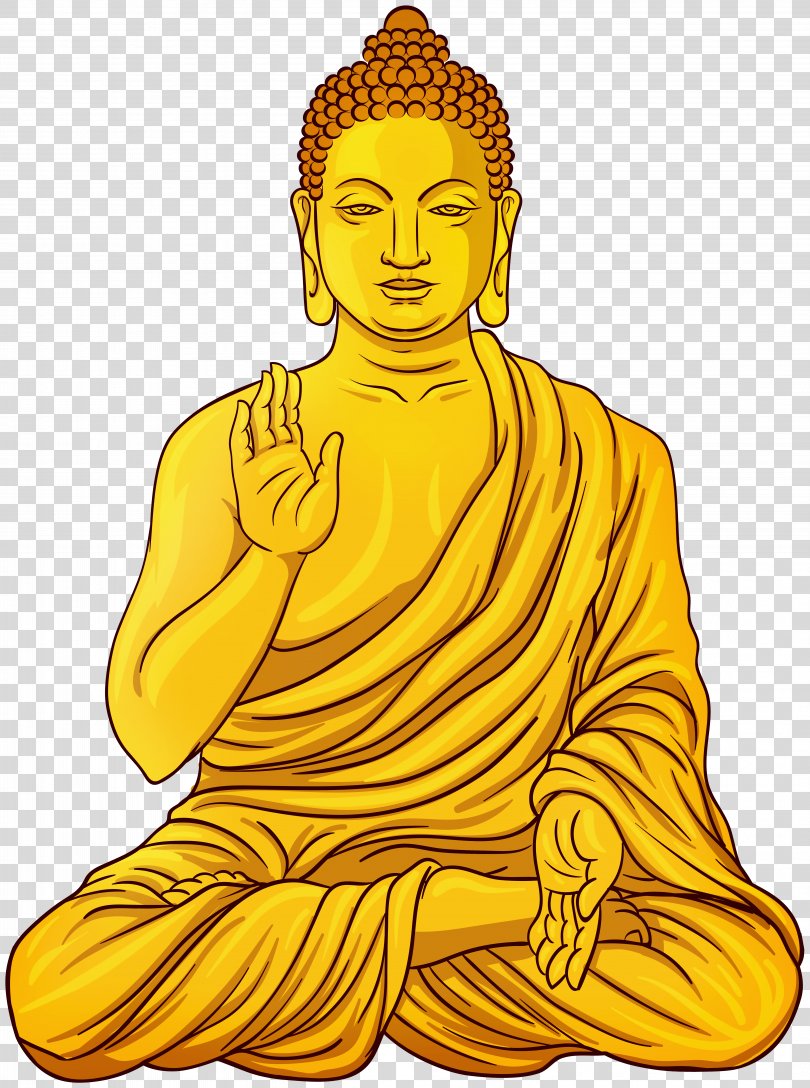 Golden Buddha Buddhism Buddharupa Image, Buddha PNG