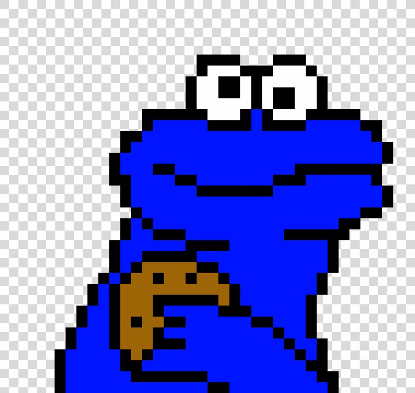 Cookie Monster Pixel Art Minecraft, Cookie Monster PNG