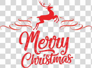 Merry Christmas Pine Text, Merry Christmas Clipart PNG