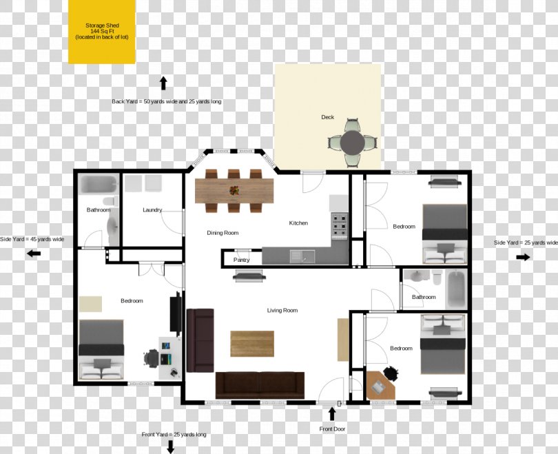 Floor Plan Architecture Furniture, Design PNG