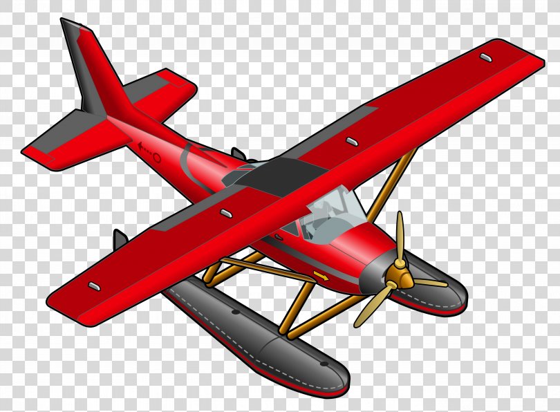 Airplane Aircraft Clip Art, Red Airplane Cliparts PNG