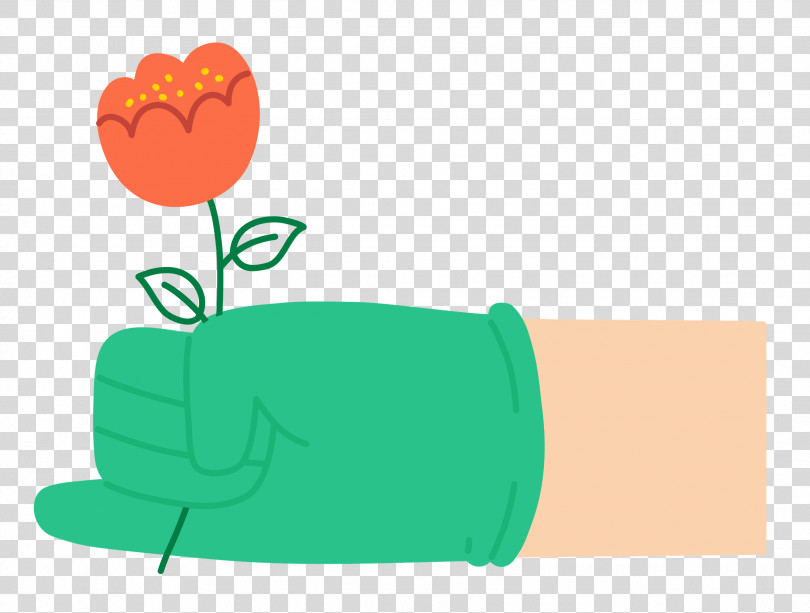 Hand Holding Flower Hand Flower PNG