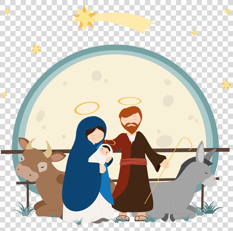 Nativity Of Jesus Illustration Image Vector Graphics Christmas Day PNG