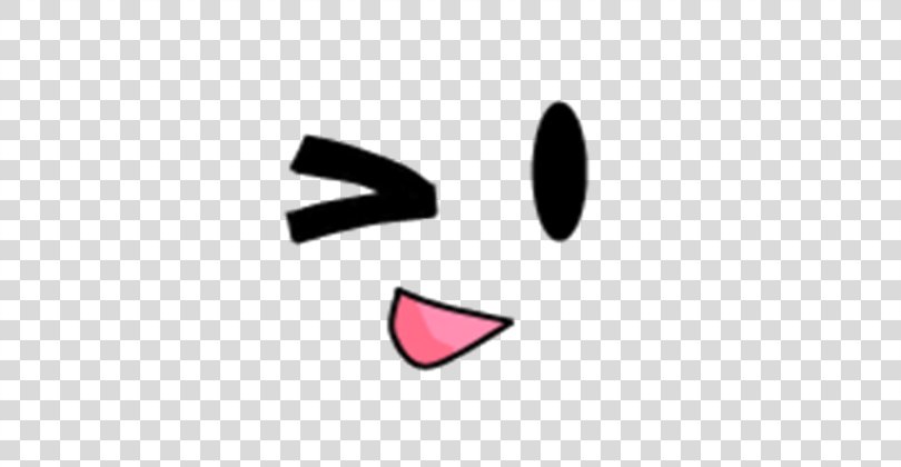 Roblox Wink Face Smiley Emoticon, Face PNG