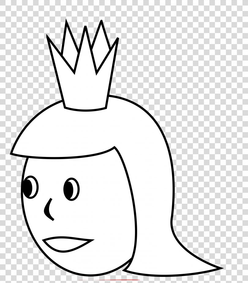 Black And White Queen Of Hearts Clip Art, Queen PNG