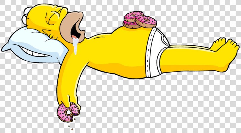 Homer Simpson Maggie Simpson Bart Simpson Donuts Desktop Wallpaper, Simpsons PNG