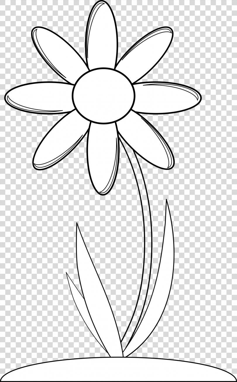 Coloring Book Black And White Drawing Clip Art, Stem Clipart PNG