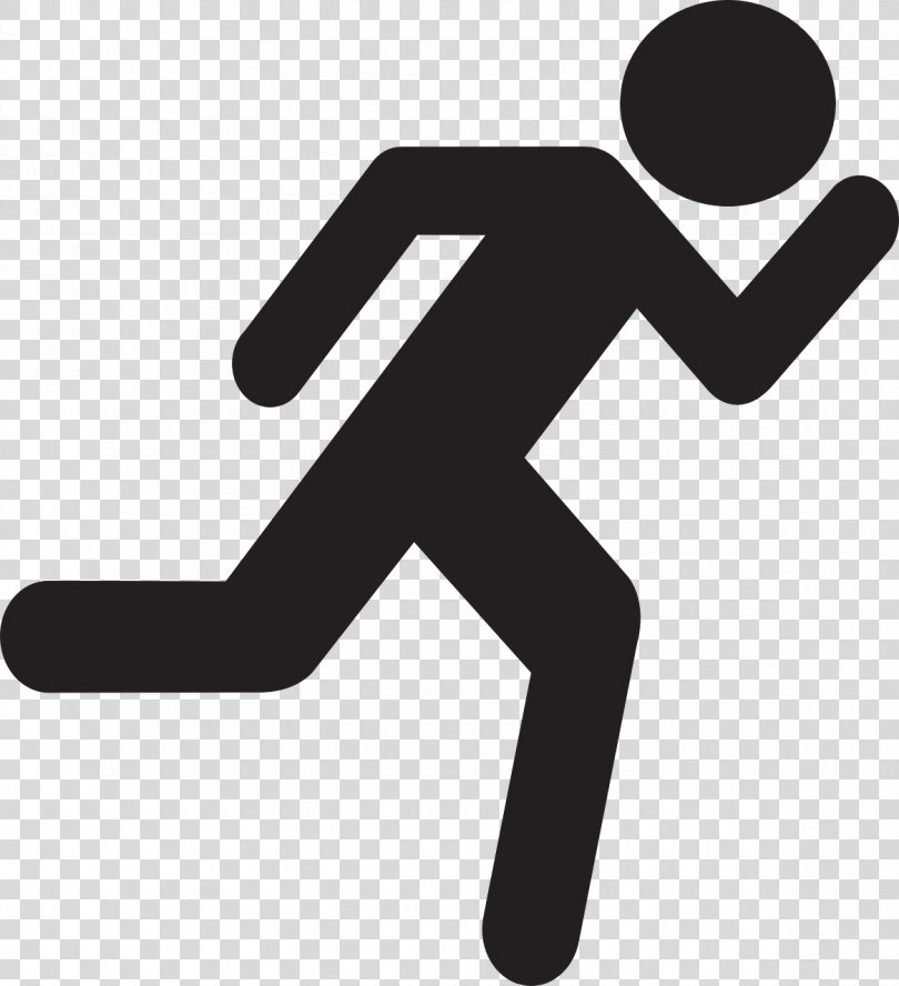 Stick Figure Stick Man Running Clip Art, Fast Vector PNG