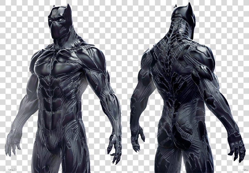 Black Panther Iron Man Concept Art Marvel Cinematic Universe Film, Black Panther Transparent Image PNG