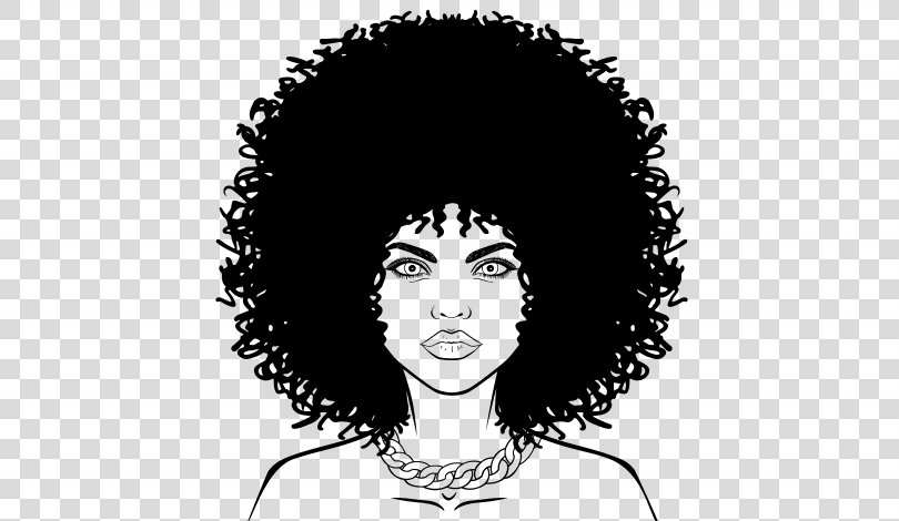 Afro-textured Hair Black Hairstyle Woman, Afro PNG