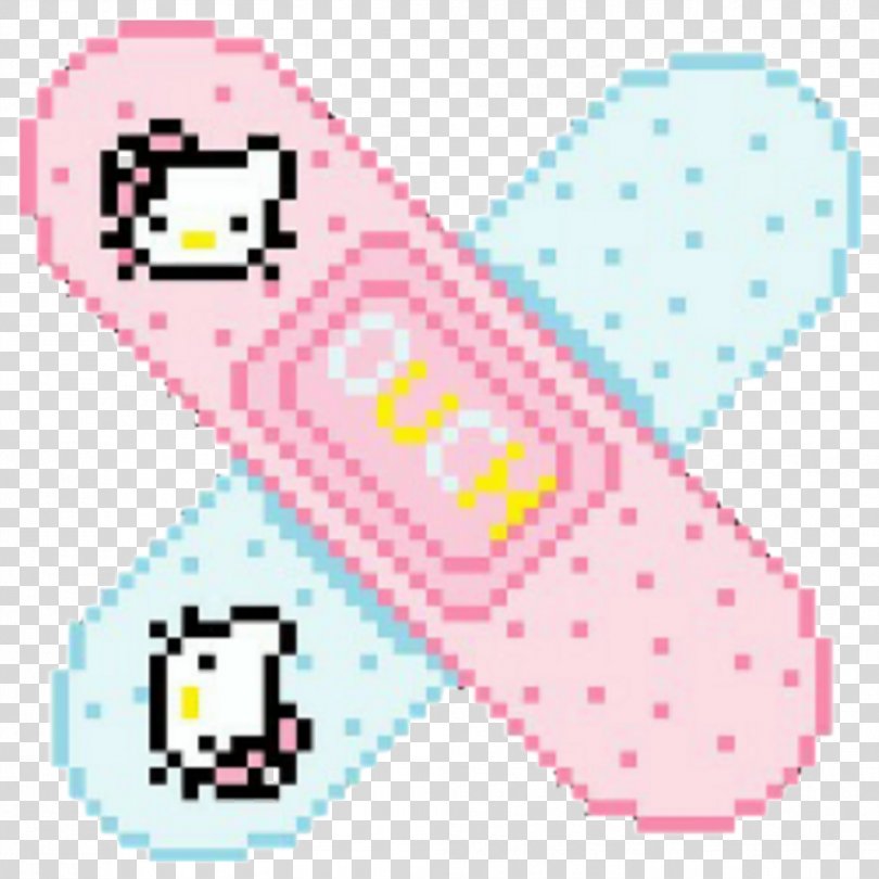 Pixel Art Kawaii Transparency, Band Aid Bandaid Bandage PNG