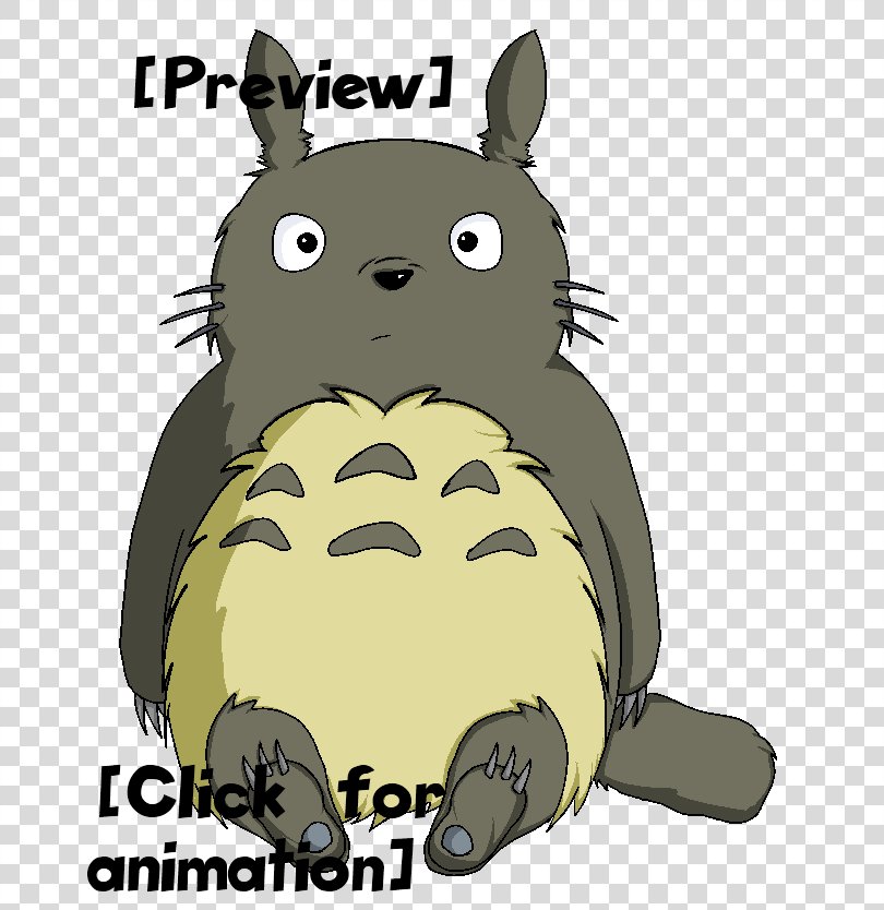 Digital Art Pixel Art Animated Film Drawing Clip Art, Catbus Totoro PNG