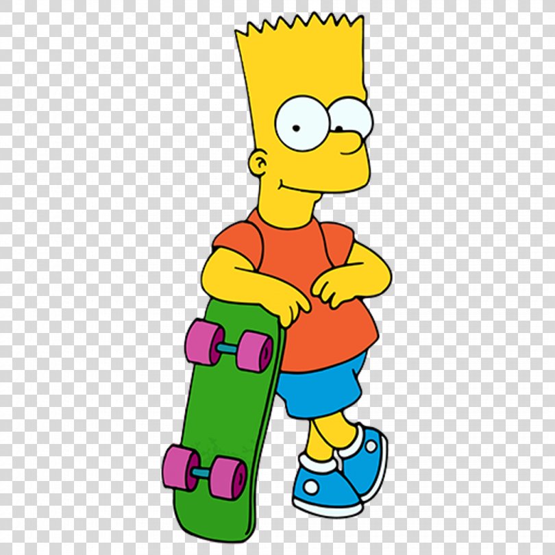 Bart Simpson Marge Simpson Homer Simpson Lisa Simpson Maggie Simpson, Cartoon Characters Simpsons PNG